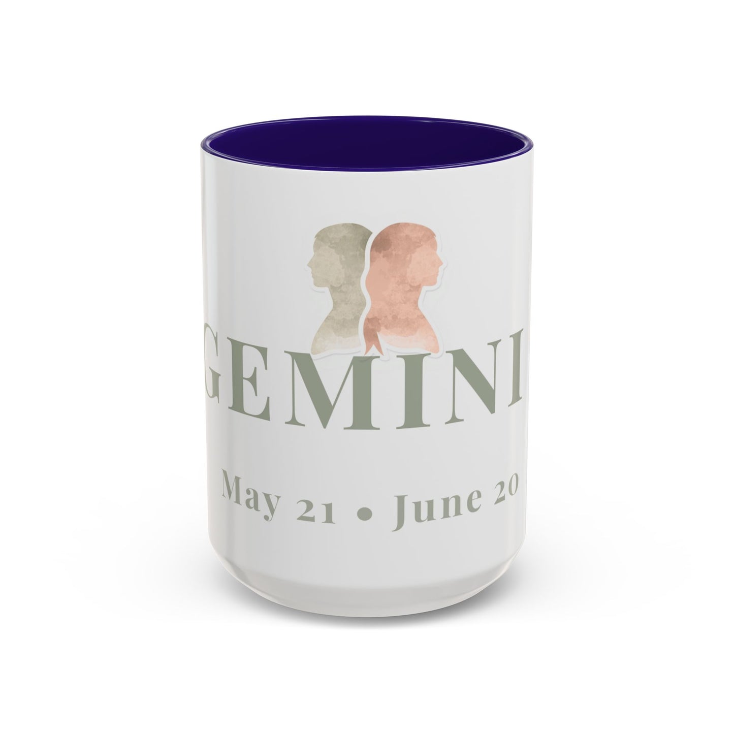 Gemini Zodiac Mug - May 21 - June 20 Astrology Coffee Cup - Twins Zodiac Sign Mug - 15 oz.