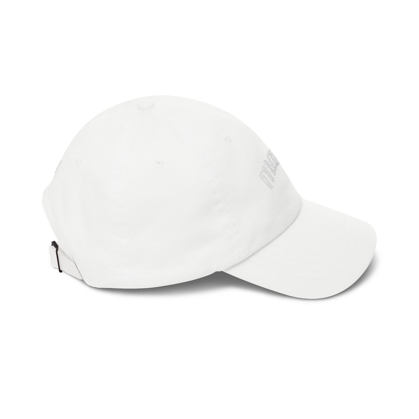 Mama Script embroidered baseball Cap - # 1 back detail