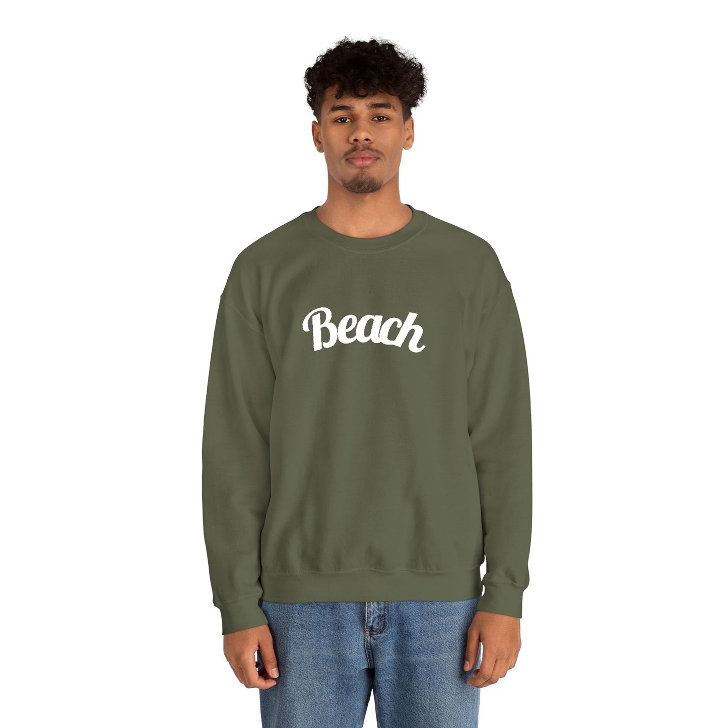 Beach Cozy Crewneck Sweatshirt