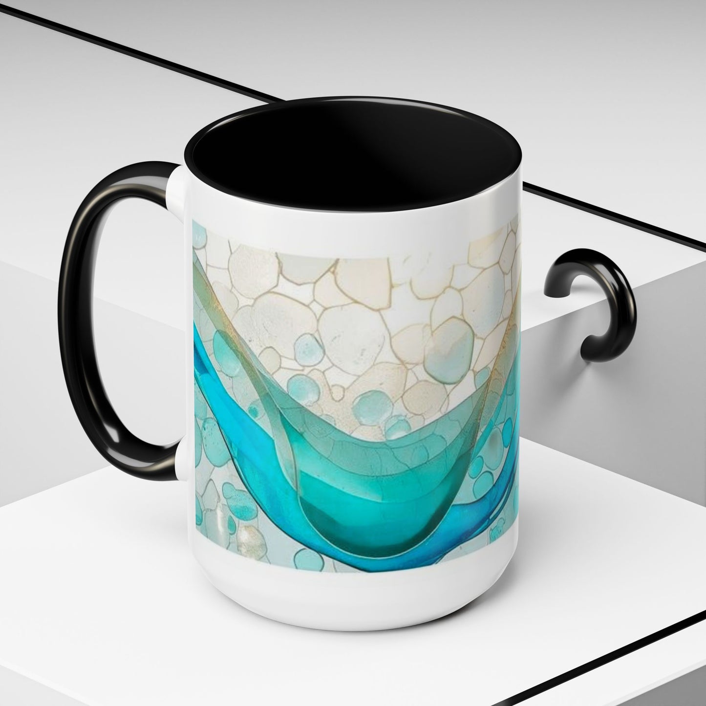 Sea Glass Ocean Wave Mug – 11oz/15oz