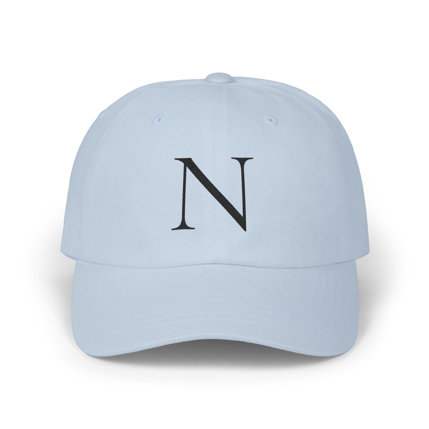 Wear My Story Embroidered Initial Hat - Letter Non the Classic Dad Cap