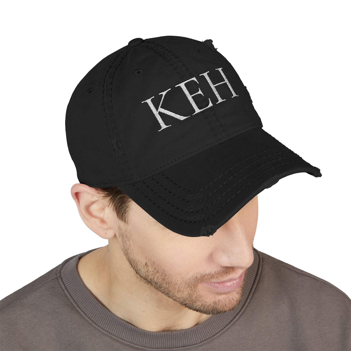 Custom Initial Embroidered Hat/Personalized Monogram Dad Cap (A-Z)