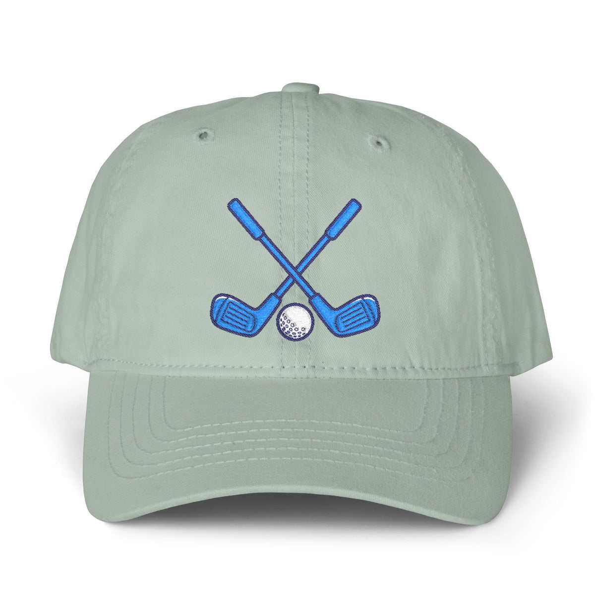 Coastal Fairway Embroidered Golf Hat – Women’s Pigment Dyed Golf Cap | Minimalist Country Club Style