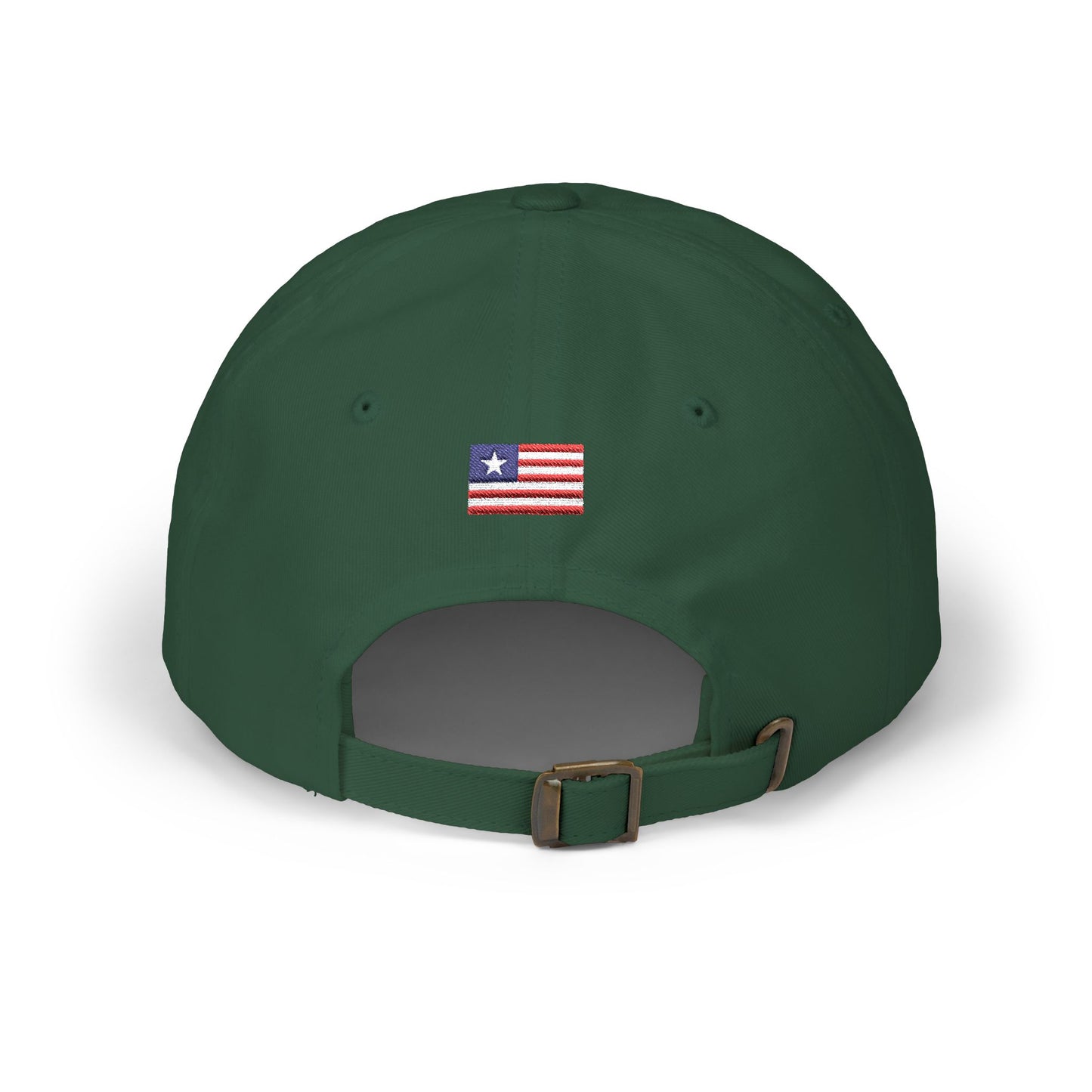 Classic Embroidered Golf Dad Cap | Minimal Script Golf Hat with Back Accent