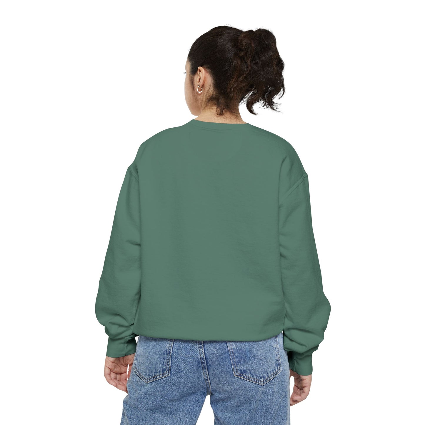 Look Up Sweatshirt- Minimal Sun Crewneck