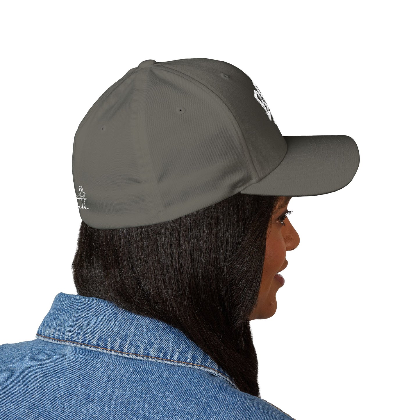 Boston Embroidered Closed-Back Cap, Stylish Baseball Hat, Gift for Sports Fans, Summer Accessory, Casual Outfit