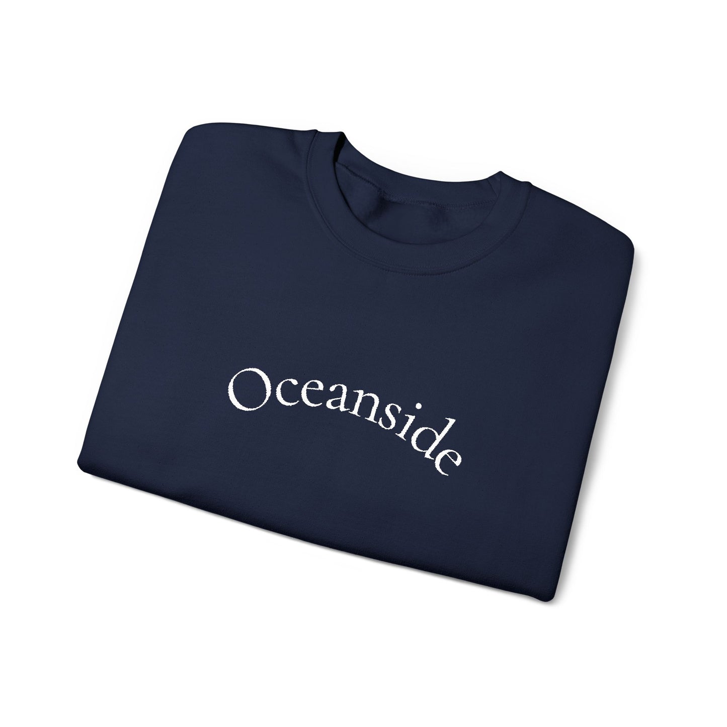 Oceanside Crewneck Sweatshirt — Casual Coastal Pullover
