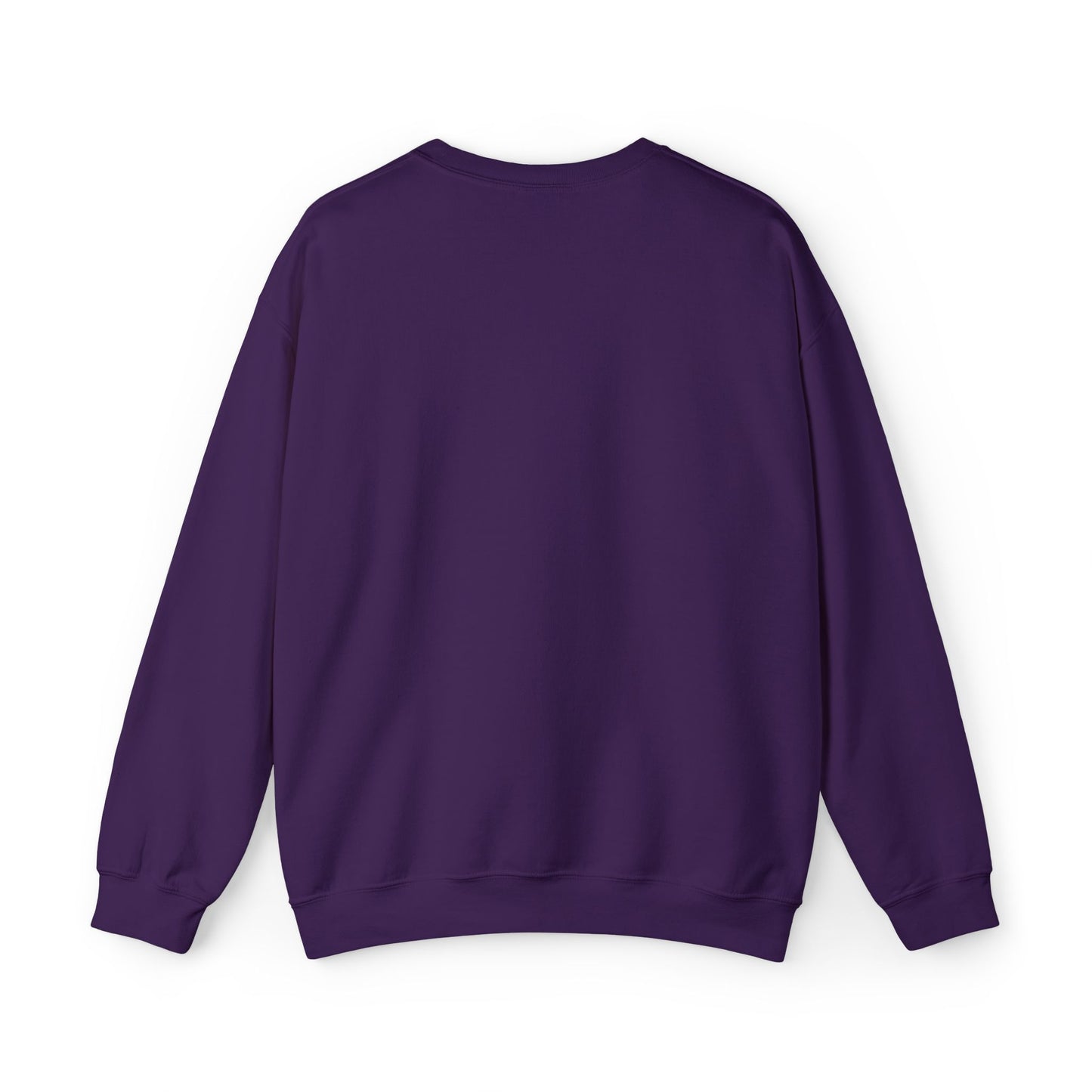 Coastal Crewneck Sweatshirt — Minimal Nautical Wave Graphic