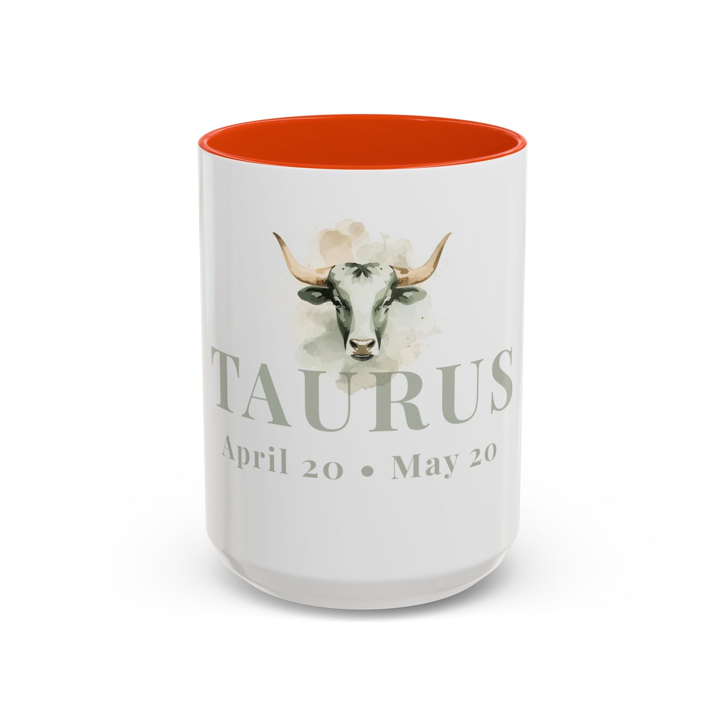 Taurus Zodiac Mug - April 20- May 20 Astrology Coffee Cup - Bull Zodiac Sign Mug - 15 oz.