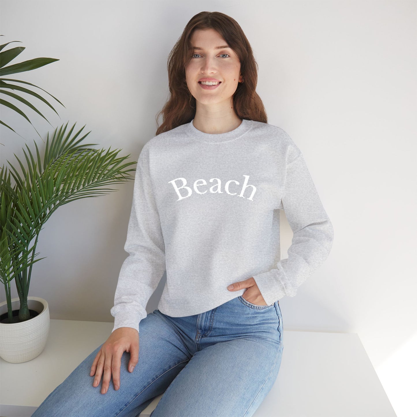 Beach Crewneck Sweatshirt