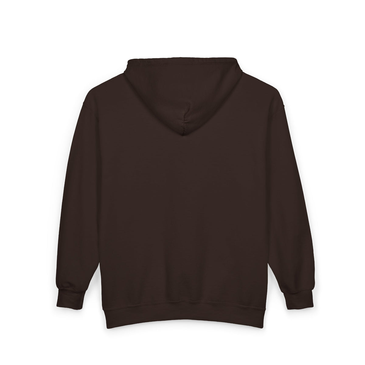 Minimal Wave Zip Hoodie — Subtle Coastal Graphic Full-Zip Sweatshirt