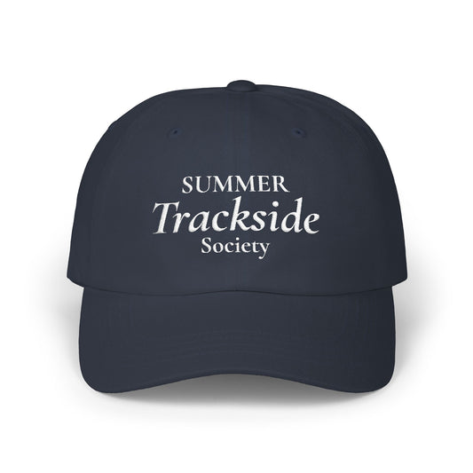 Trackside Society Classic Dad Cap — "Summer Trackside Society" Embroidered Baseball Hat