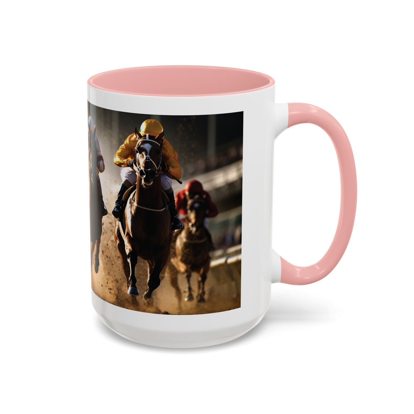 Horse-Inspired Saratoga Coffee Mug, Equestrian Town-Inspired Accent Coffee Mug, 15oz