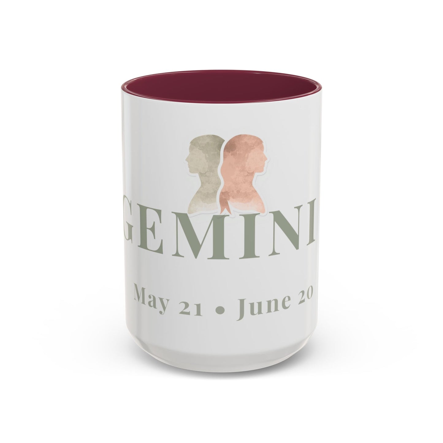 Gemini Zodiac Mug - May 21 - June 20 Astrology Coffee Cup - Twins Zodiac Sign Mug - 15 oz.