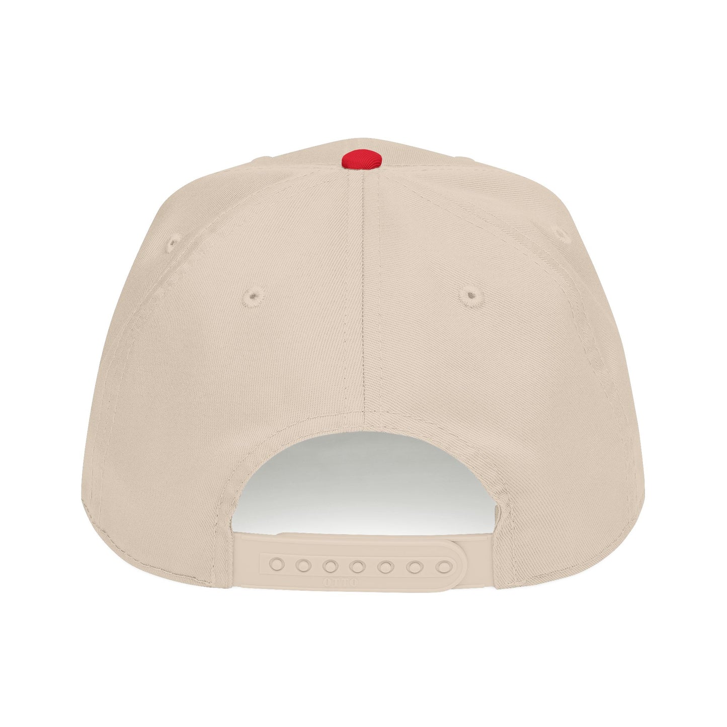 Vintage Golf Mid Profile Baseball Cap – Embroidered Golf Ball Flag Hat