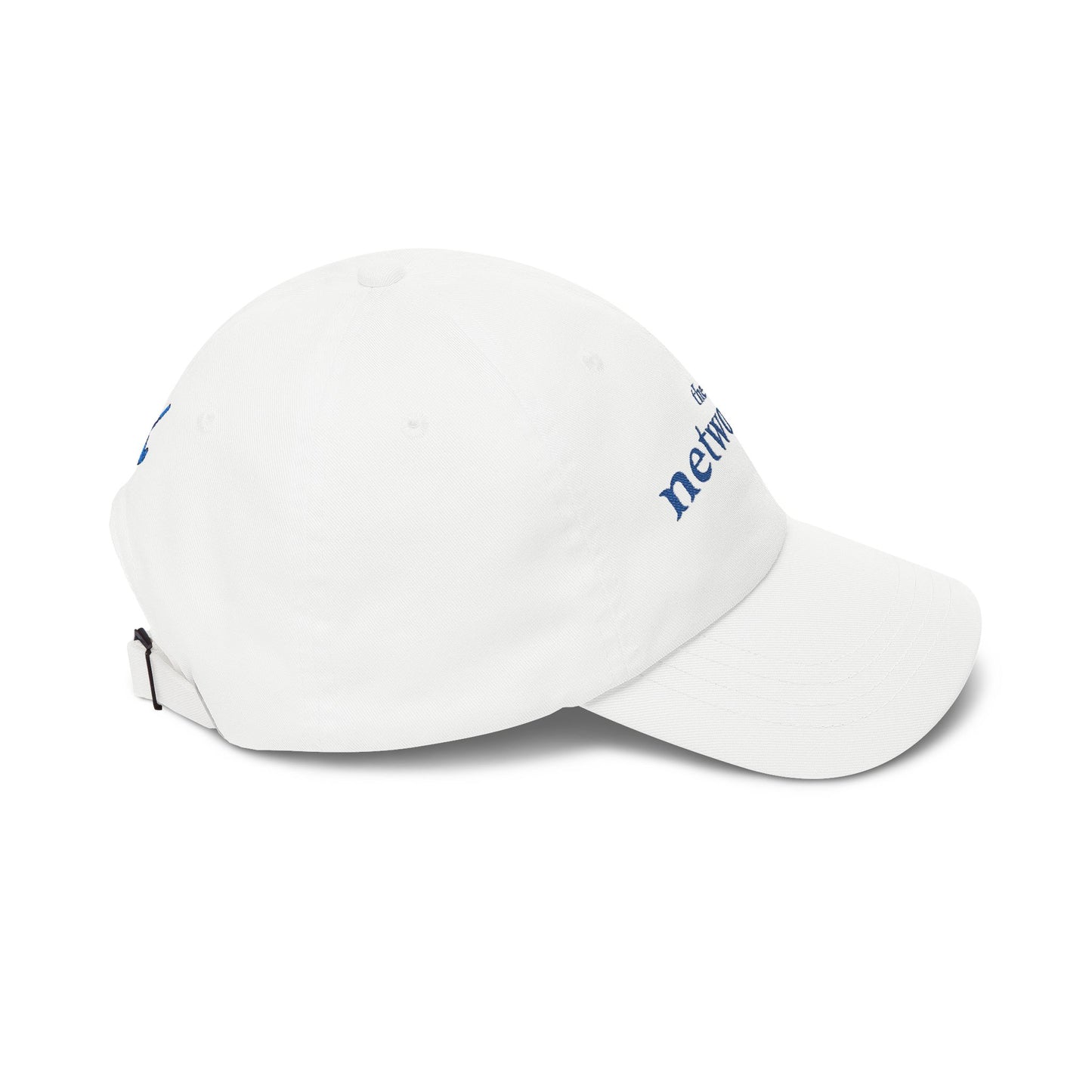 The Networks Embroidered Dad Cap — Fairway Society Embroidered Golf Hat – Women’s Golf League Cap | Minimalist Country Club Style