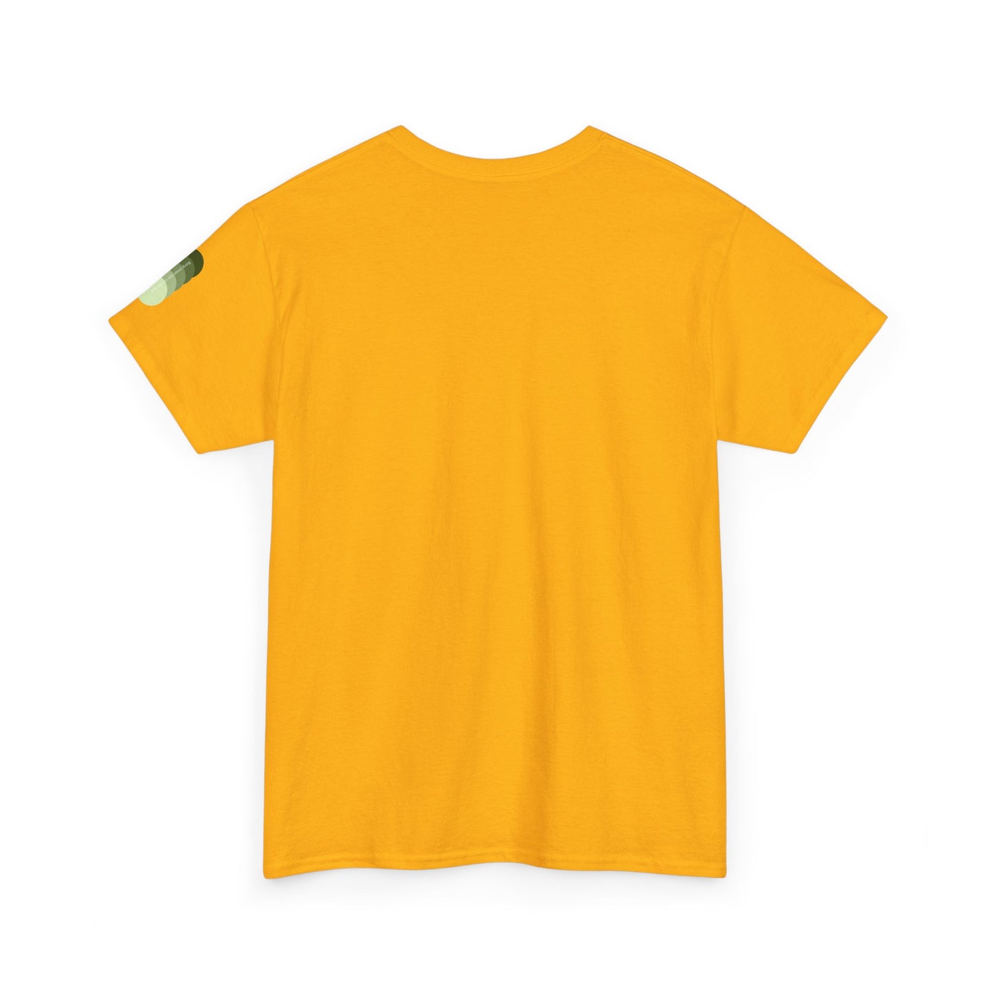 Sea Glass Drift Unisex Heavy Cotton Tee – Abstract Coastal Wave Graphic Shirt | Minimalist Sage Green Aesthetic Tee