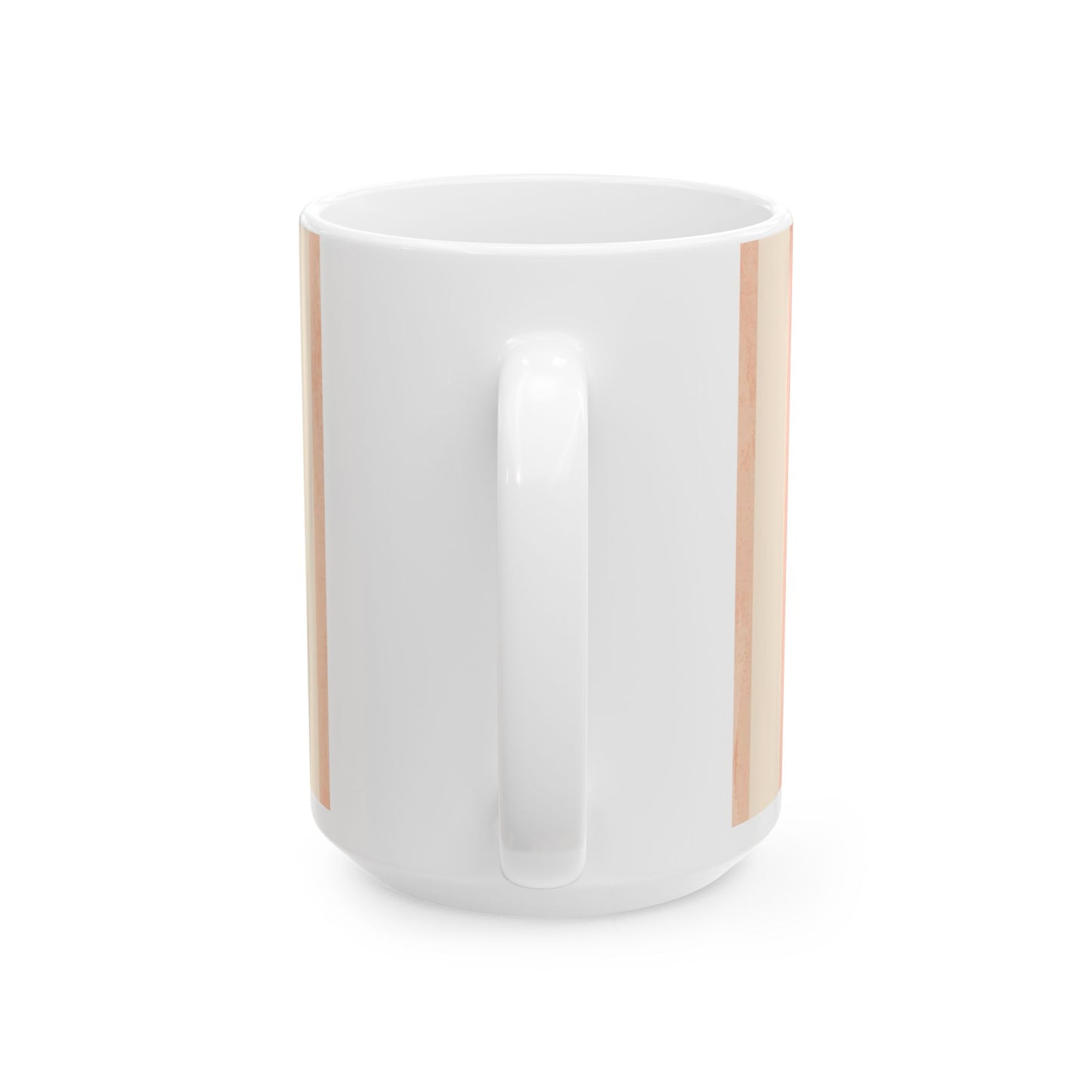 Pink Striped Mama Mug - Feminine Mother's Day Coffee Cup ( 15oz)