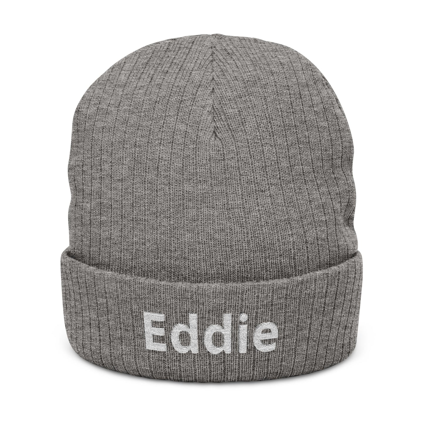 Ribbed Knit Beanie (Embroidery) personalized hat