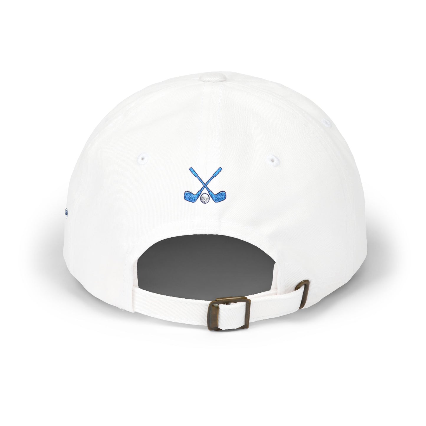 The Networks Embroidered Dad Cap — Fairway Society Embroidered Golf Hat – Women’s Golf League Cap | Minimalist Country Club Style