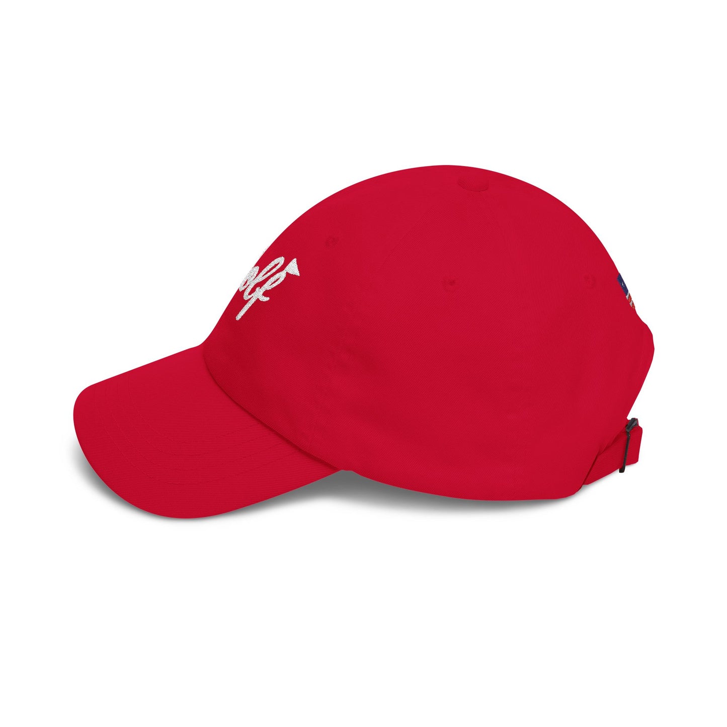 Classic Embroidered Golf Dad Cap | Minimal Script Golf Hat with Back Accent