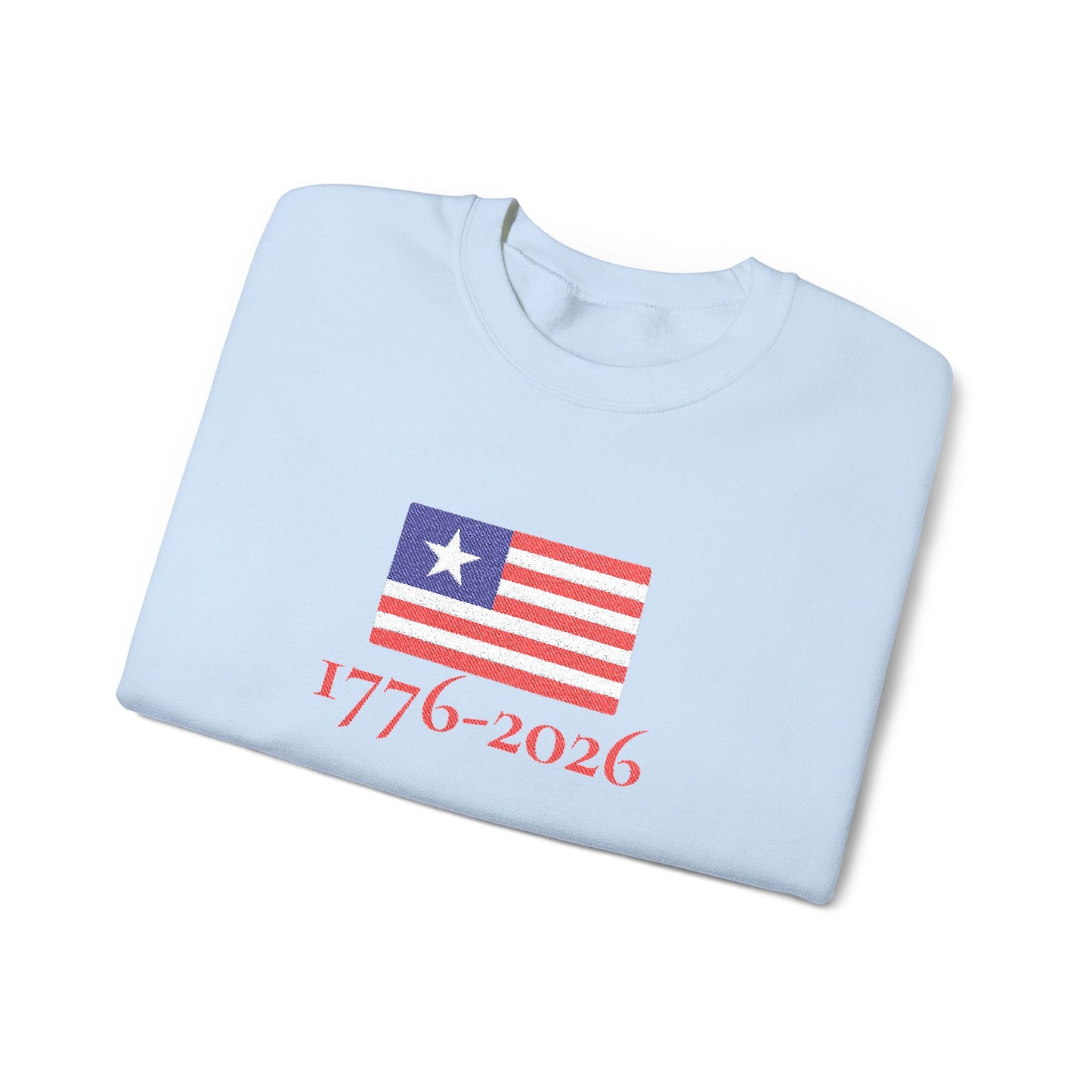 USA  1776–2026 Patriotic Crewneck Sweatshirt