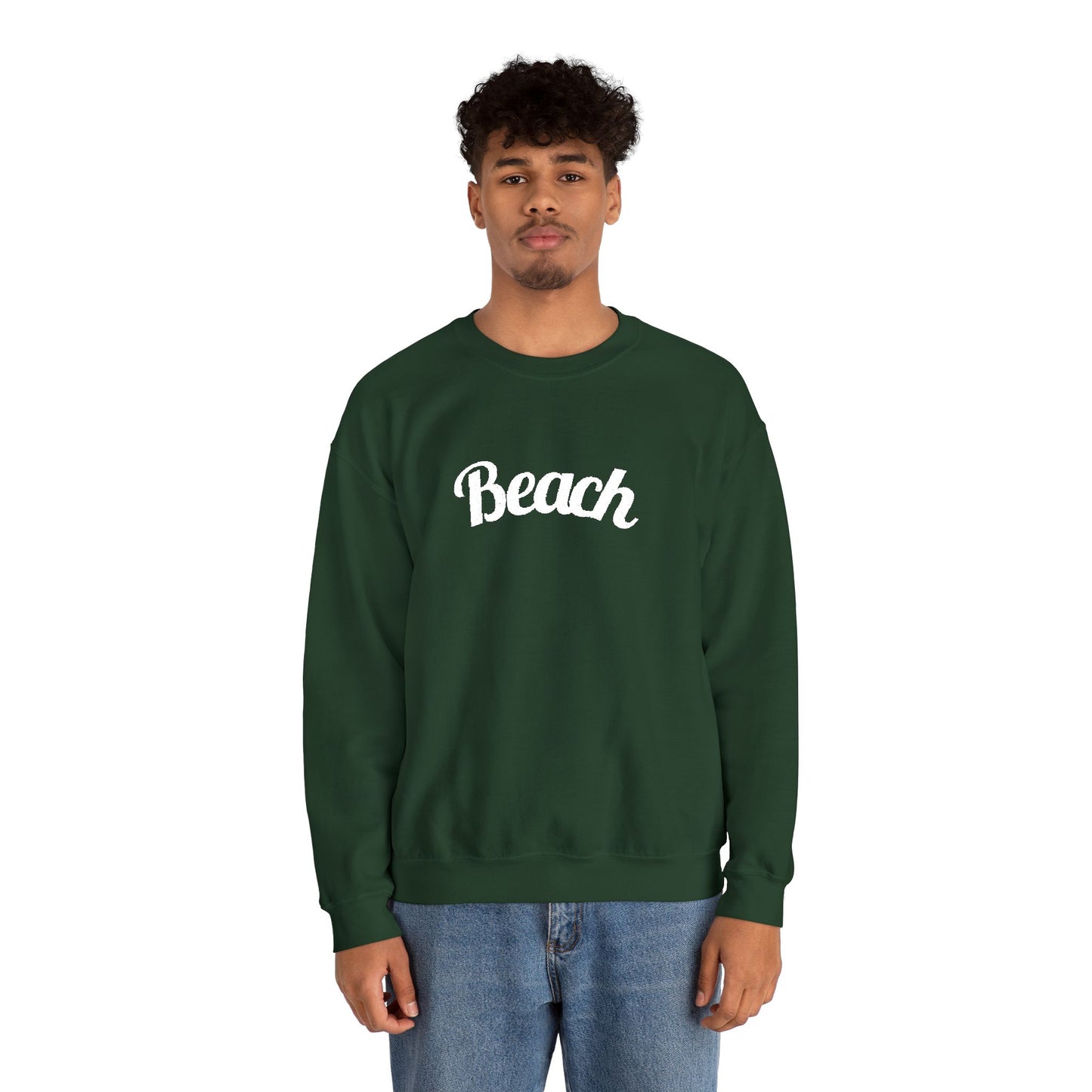 Beach Cozy Crewneck Sweatshirt