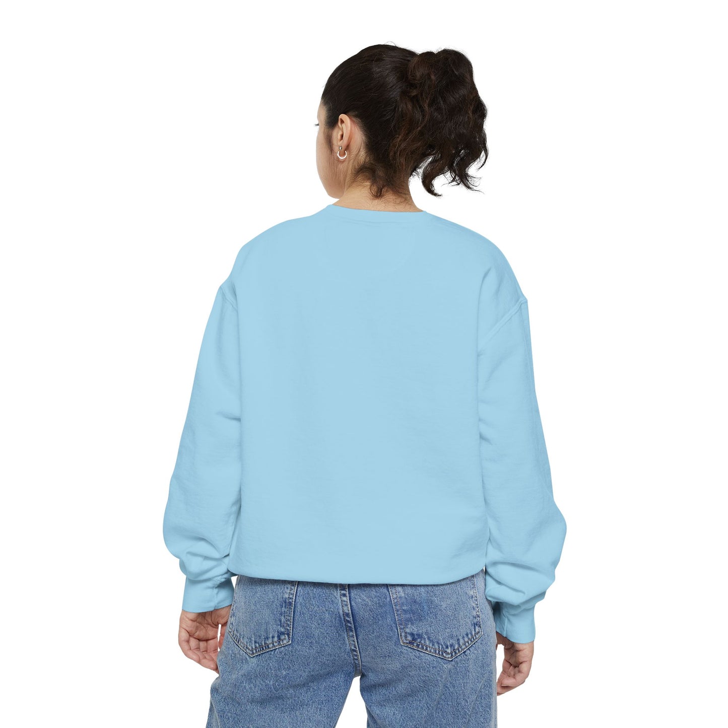 Look Up Sweatshirt- Minimal Sun Crewneck