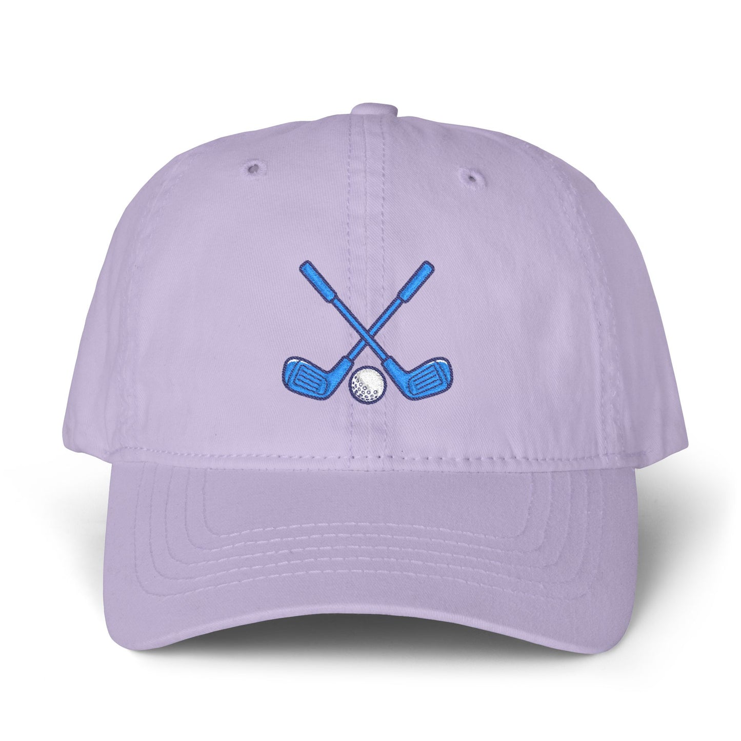 Coastal Fairway Embroidered Golf Hat – Women’s Pigment Dyed Golf Cap | Minimalist Country Club Style