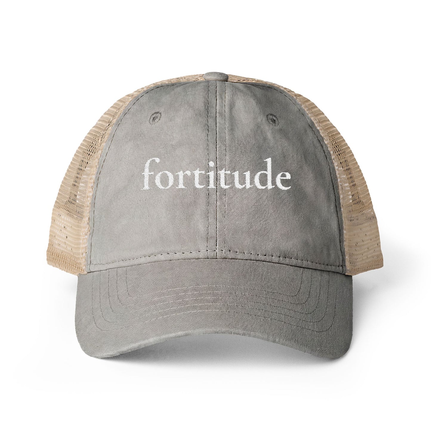 Fortitude Women's Washed Mesh-Back Cap