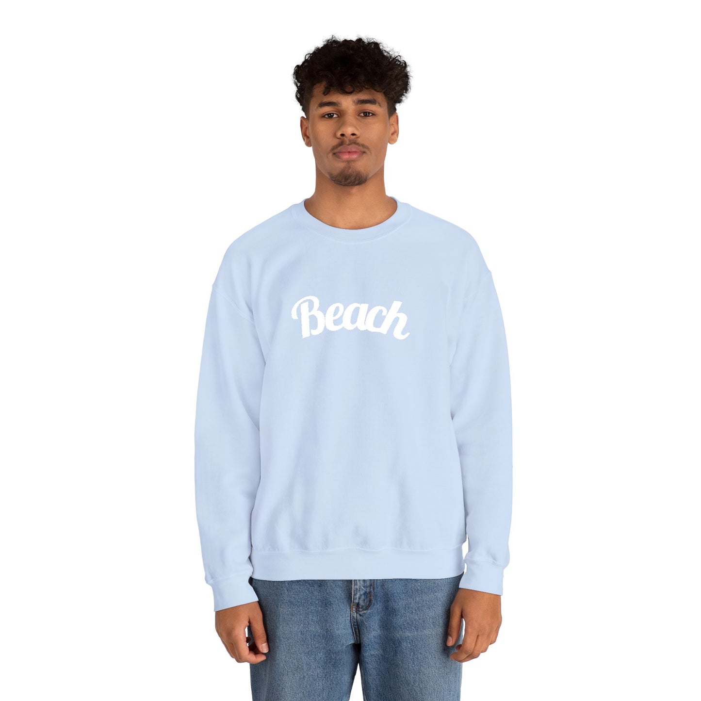 Beach Cozy Crewneck Sweatshirt
