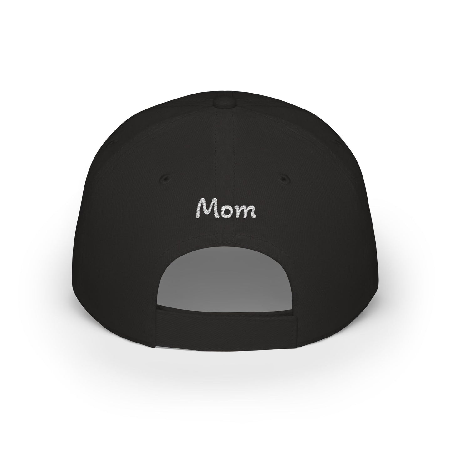Black-Eyed Susan Mom Cap — Low Profile Baseball Hat with Embroidered flower