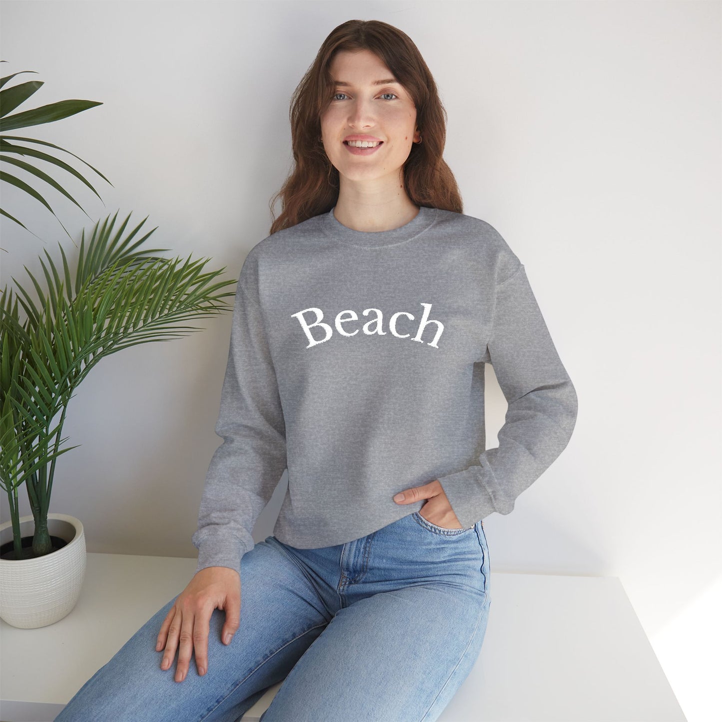 Beach Crewneck Sweatshirt