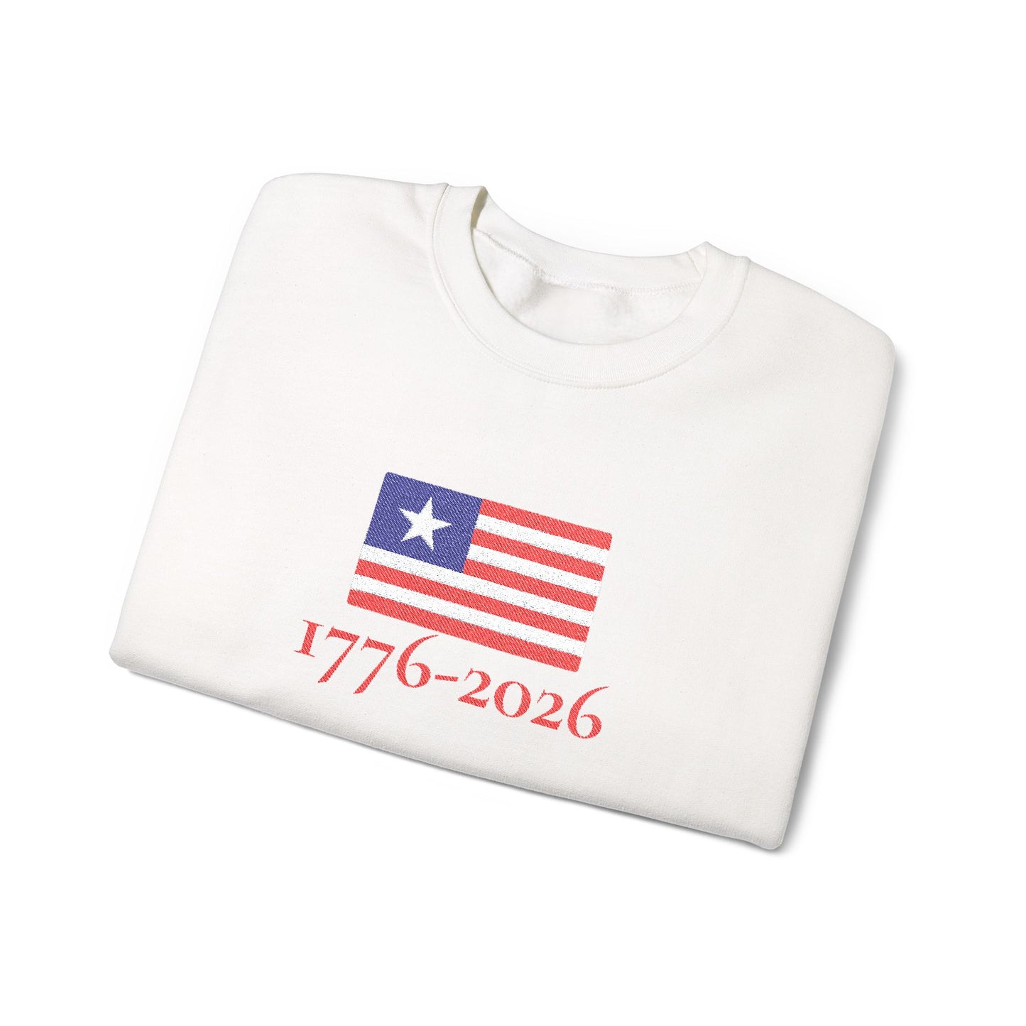 USA  1776–2026 Patriotic Crewneck Sweatshirt