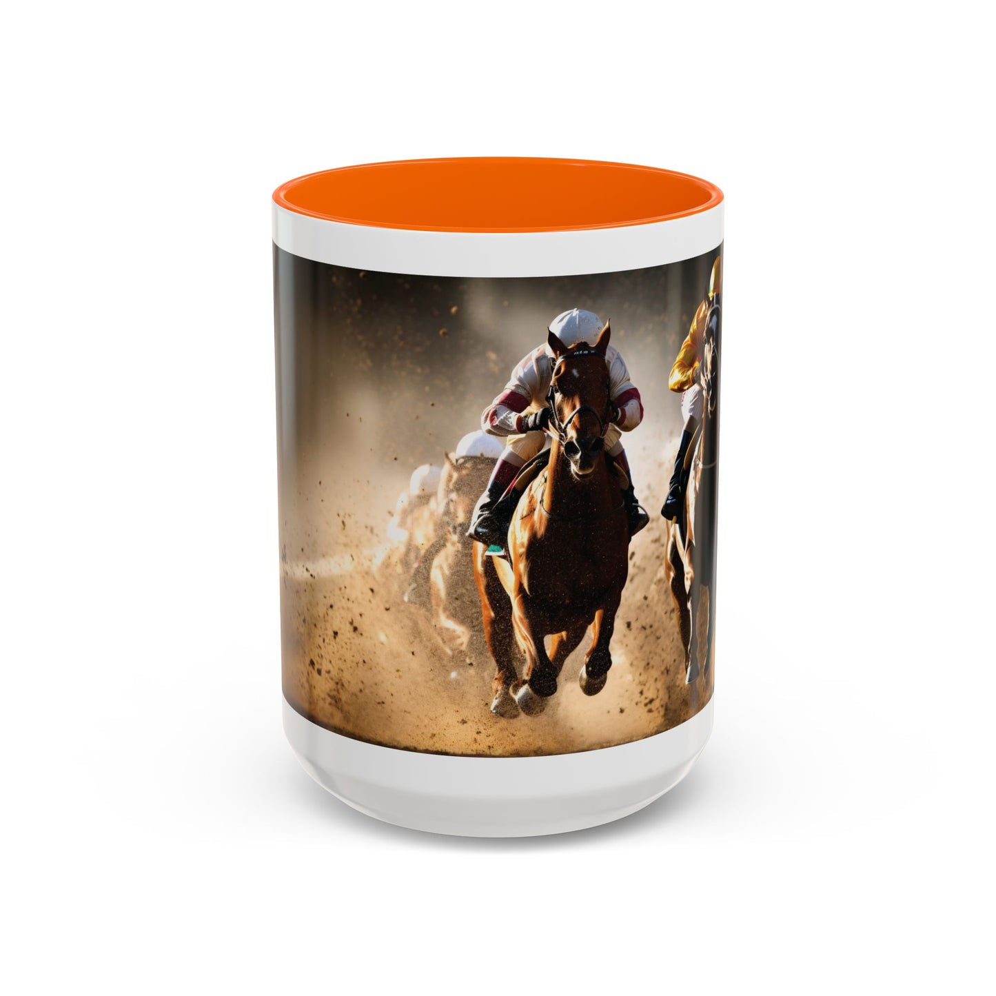 Horse-Inspired Saratoga Coffee Mug, Equestrian Town-Inspired Accent Coffee Mug, 15oz