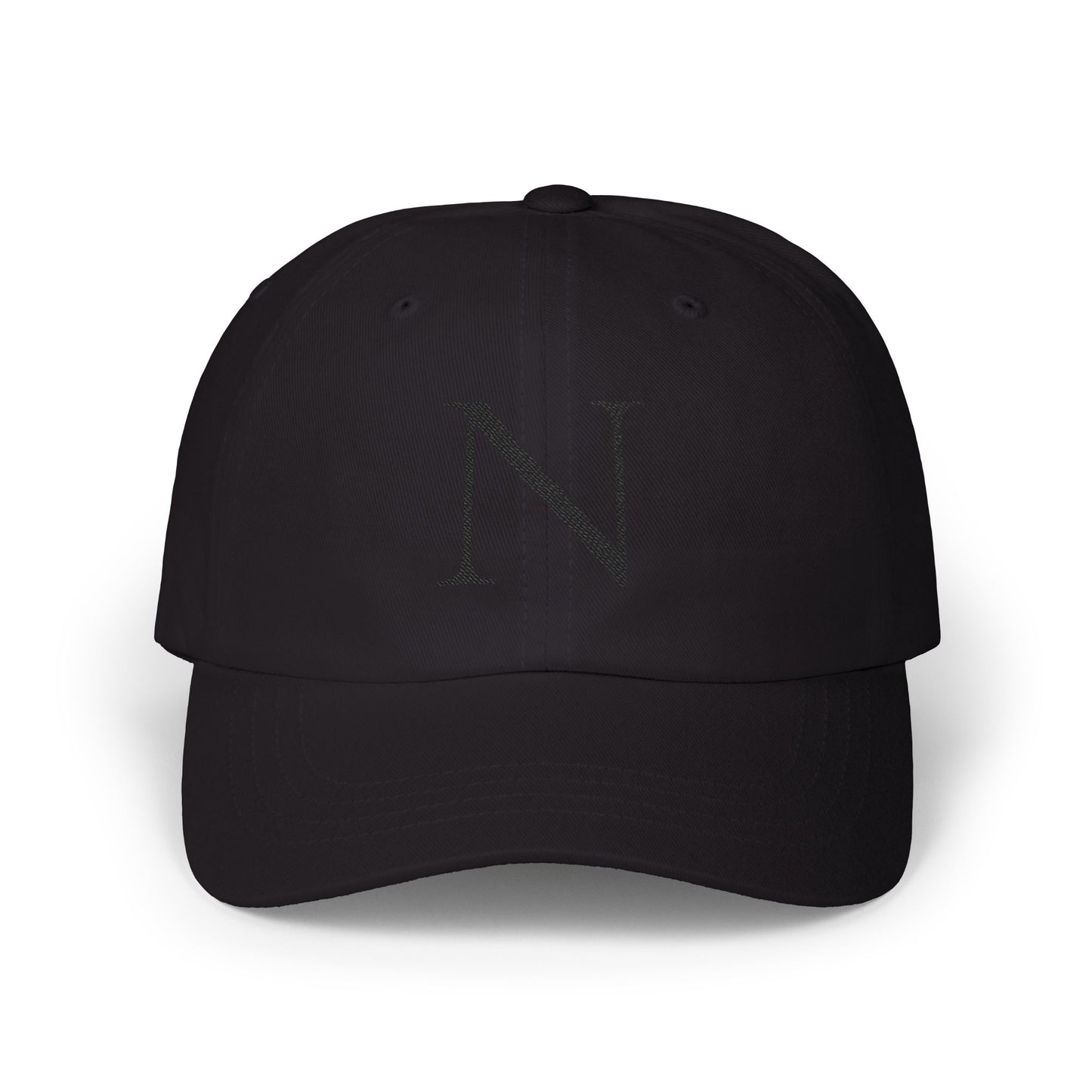 Wear My Story Embroidered Initial Hat - Letter Non the Classic Dad Cap