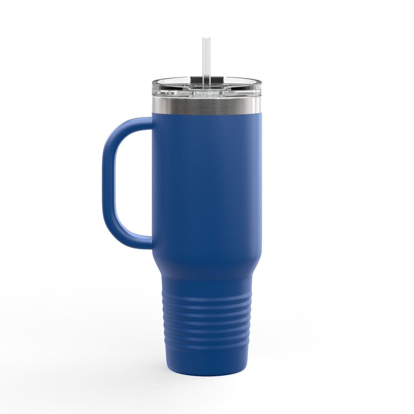 Daisy Days 40 oz Insulated Travel Mug | Floral Tumbler with Handle