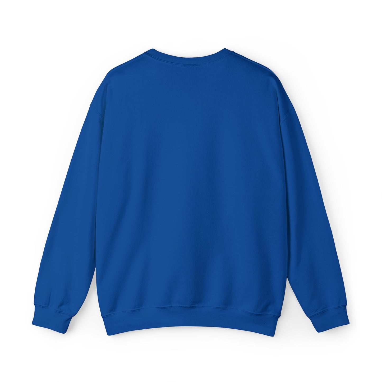 Coastal Crewneck Sweatshirt — Minimal Nautical Wave Graphic
