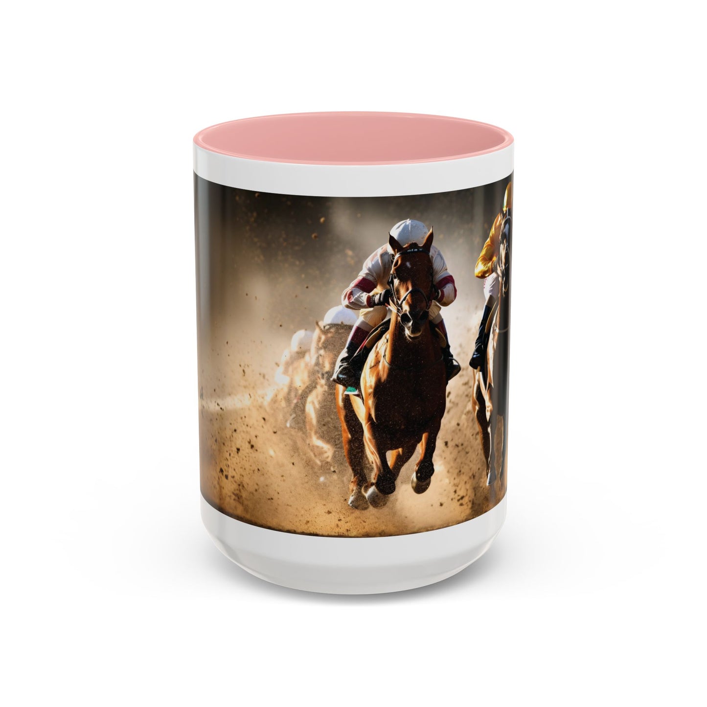 Horse-Inspired Saratoga Coffee Mug, Equestrian Town-Inspired Accent Coffee Mug, 15oz