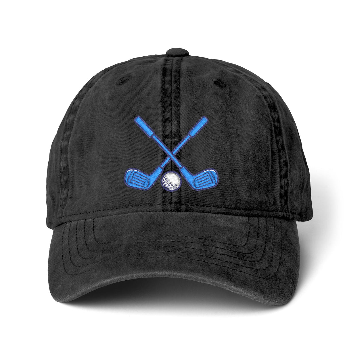 Coastal Fairway Embroidered Golf Hat – Women’s Pigment Dyed Golf Cap | Minimalist Country Club Style