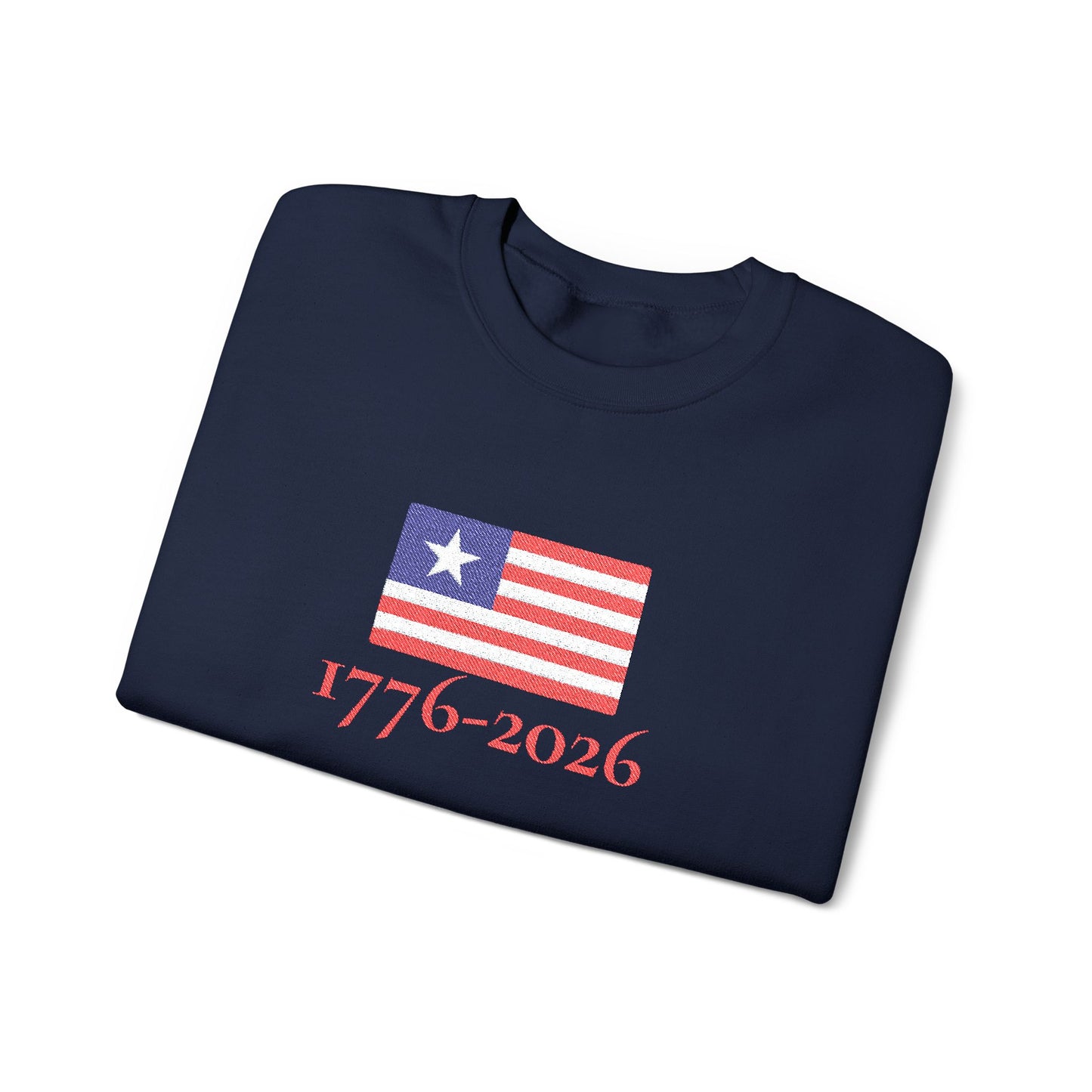 USA  1776–2026 Patriotic Crewneck Sweatshirt