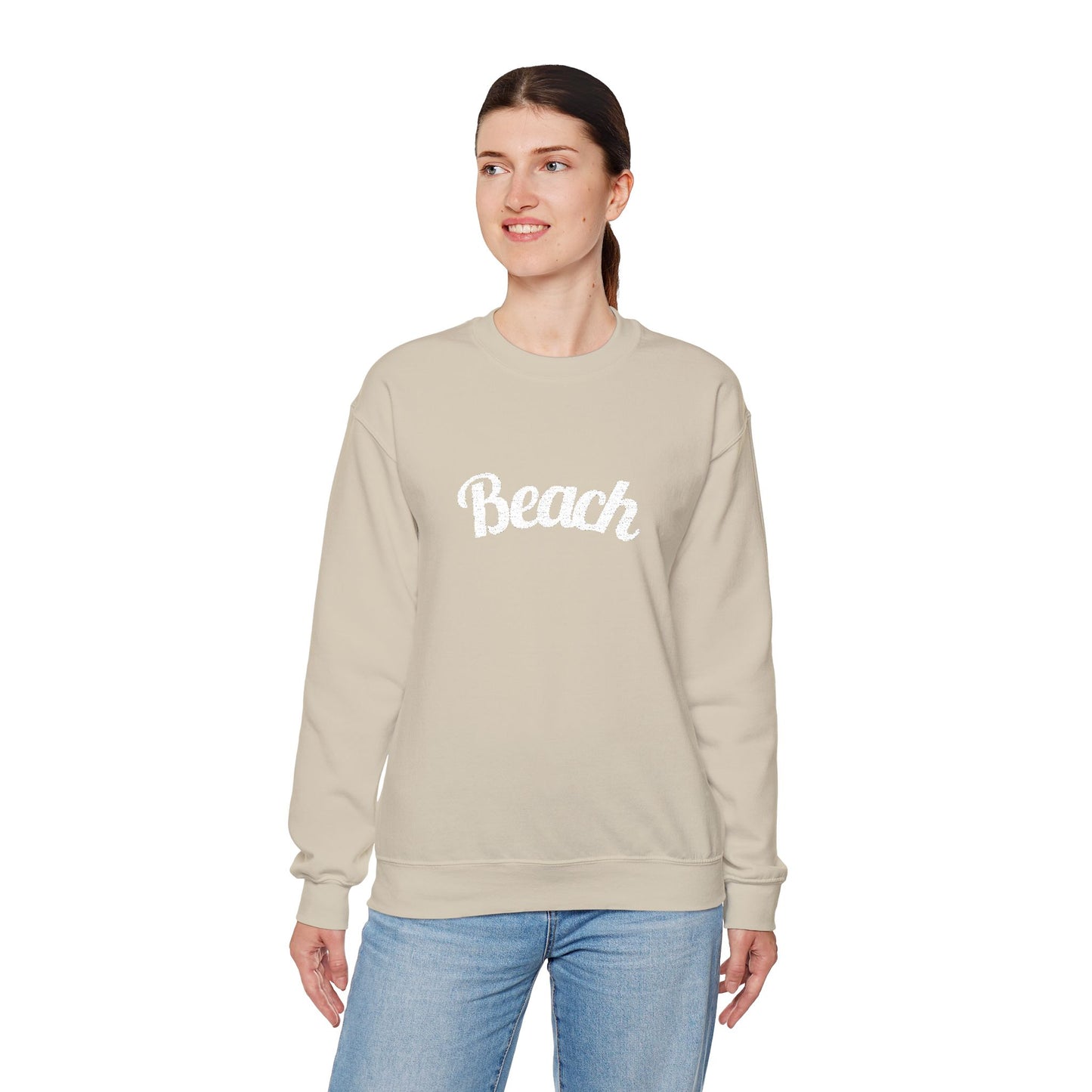 Beach Cozy Crewneck Sweatshirt