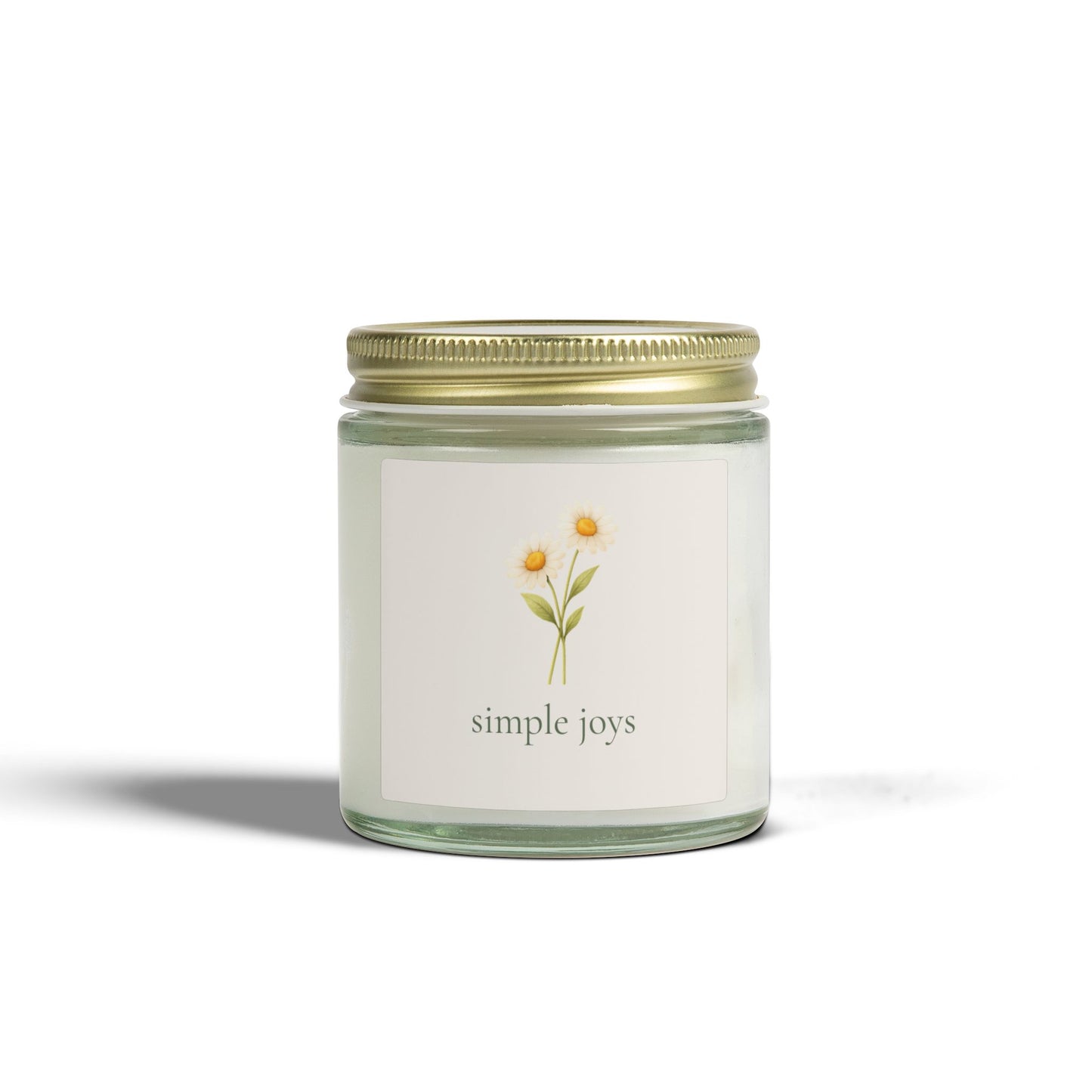 Simple Joys Coconut Apricot Scented Candle (4oz )