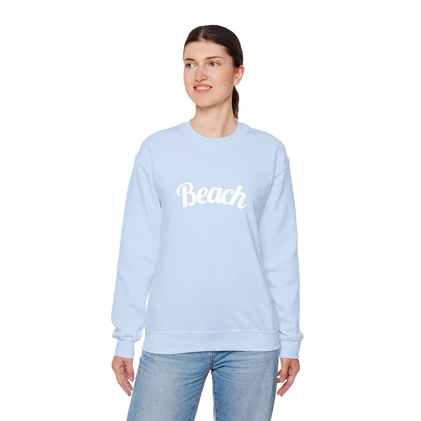 Beach Cozy Crewneck Sweatshirt