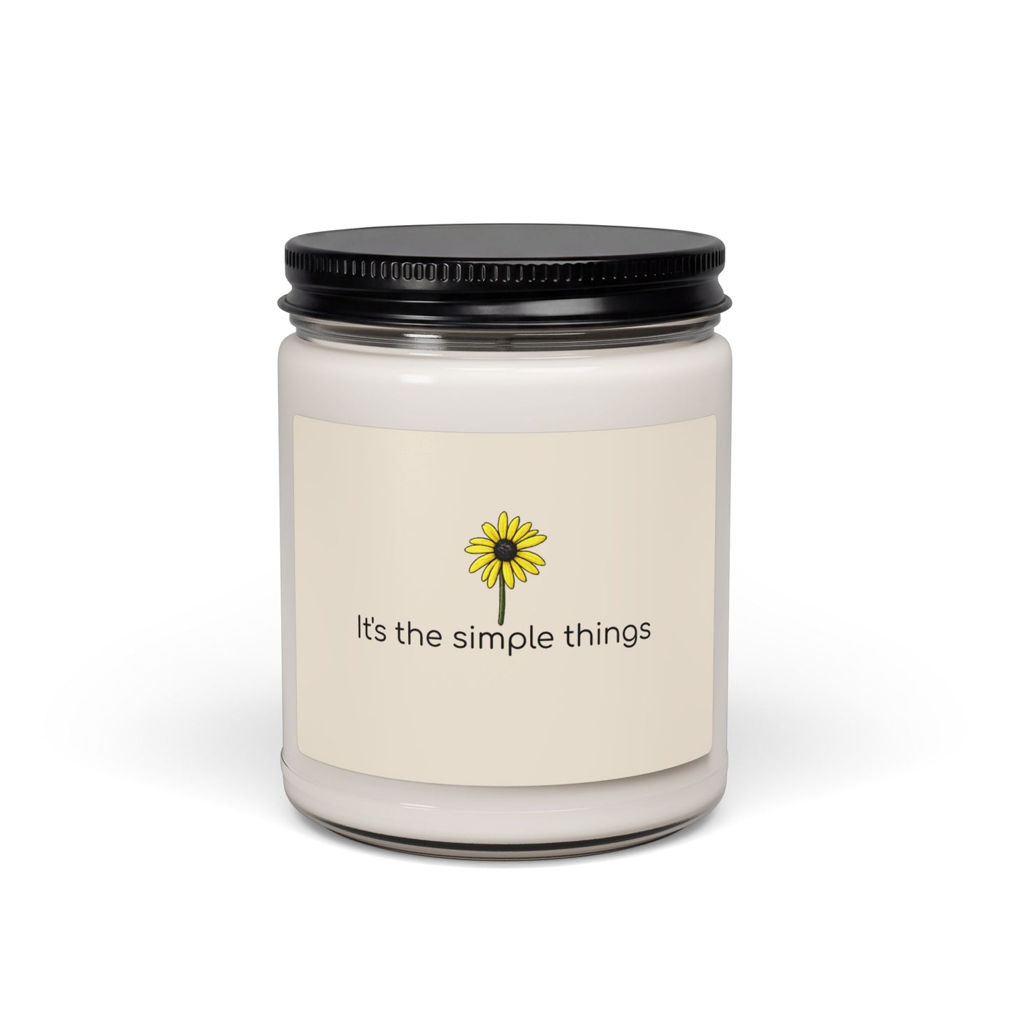 Black-Eyed Susan Candle – It’s the Simple Things- Floral Design 9 oz soy candle - 8 different scents