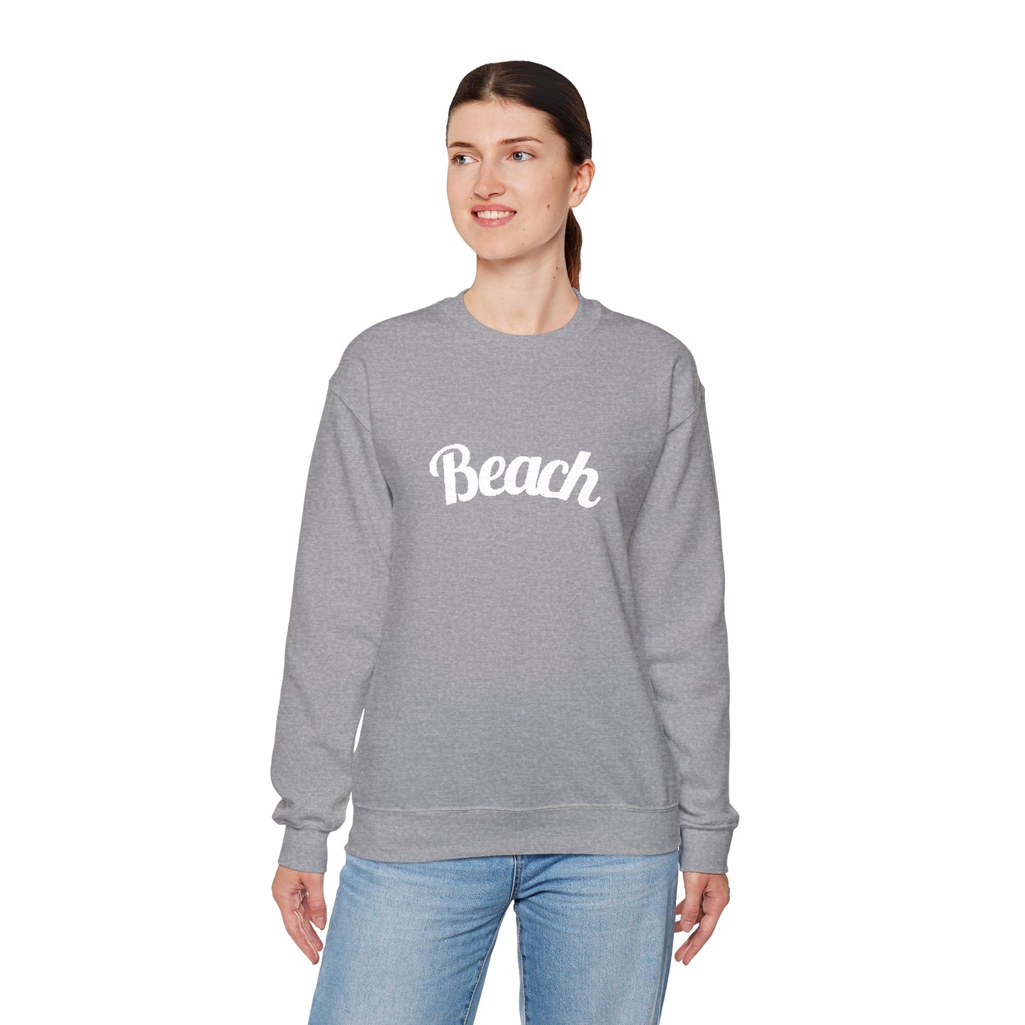 Beach Cozy Crewneck Sweatshirt