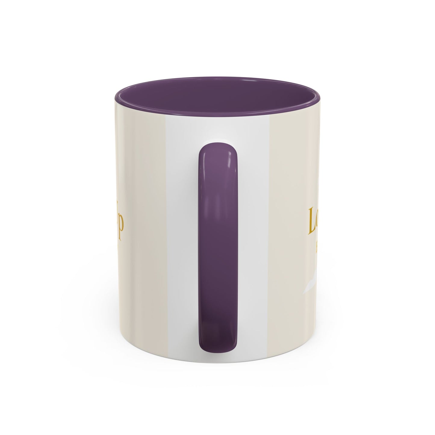 Look Up Est. Eternity Accent Coffee Mug with Cross – 11 oz & 15 oz