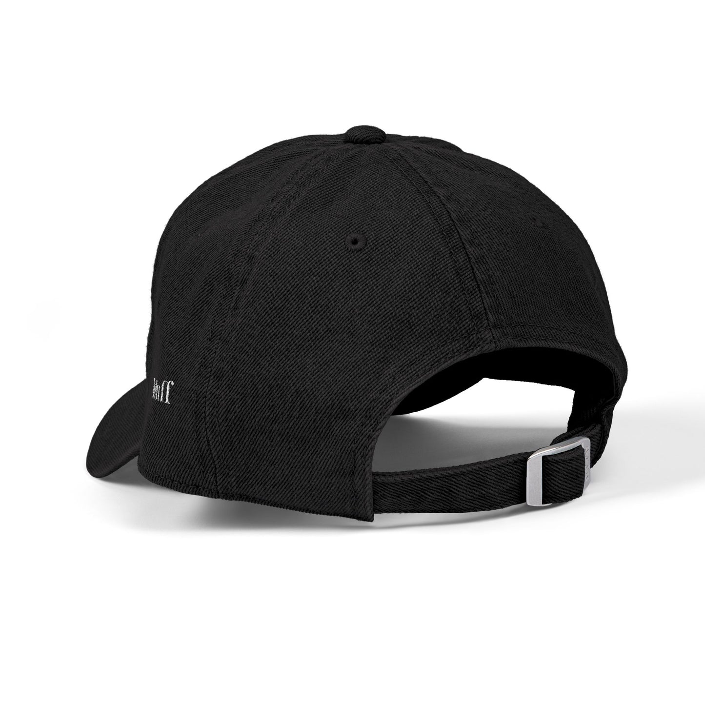 Personalized Minimal Daisy Embroidered Denim Hat for Everyday Wear