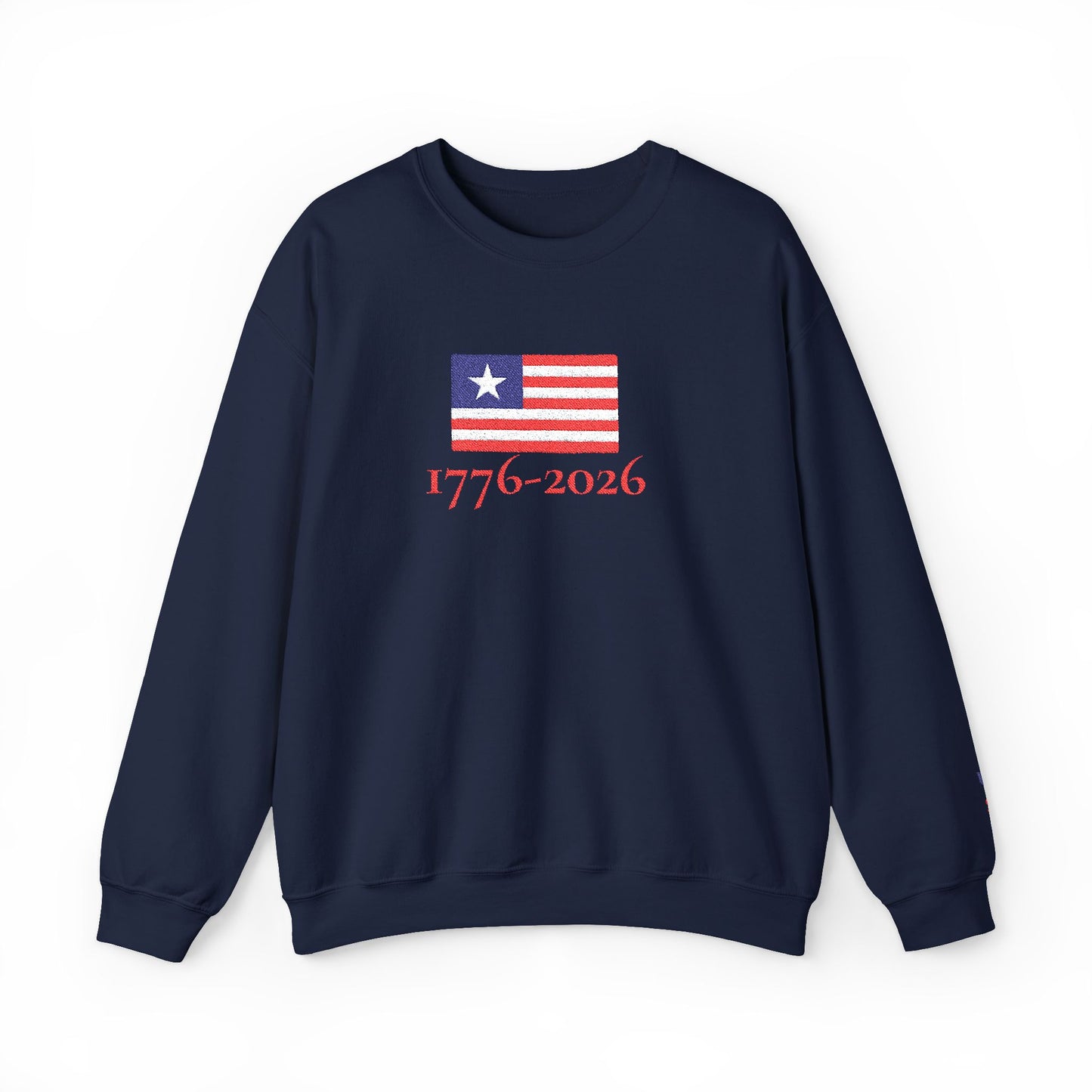 USA  1776–2026 Patriotic Crewneck Sweatshirt